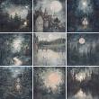 Skymning: Storybook Nightscapes by A Whimsical Adventure at Oscraps