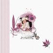 Digital scrapbook layout by Lynn Grieveson using Feuilles Kit