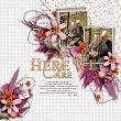 Digital scrapbook layout by Iowan using Feuilles Kit