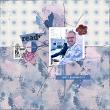 Digital scrapbook layout by Lynn Grieveson using "Wind Down' collection 