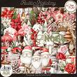Rustic Holiday Digital Scrapbook Page Kit Elements Preview by ADB Designs