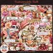 Fashionable Fall Digital Scrapbook Page Kit Elements Preview by ADB Designs