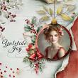 Yuletide Charm Digital Scrapbook Page by Cathy
