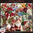 Country Christmas Digital Scrapbook Page Kit Elements Preview by ADB Designs