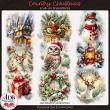 Country Christmas Digital Scrapbook Rub-On Transfers Preview by ADB Designs
