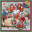 Country Christmas by ADB Designs Digital Art Layout by Dana