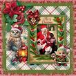 Country Christmas by ADB Designs Digital Art Layout by Pia