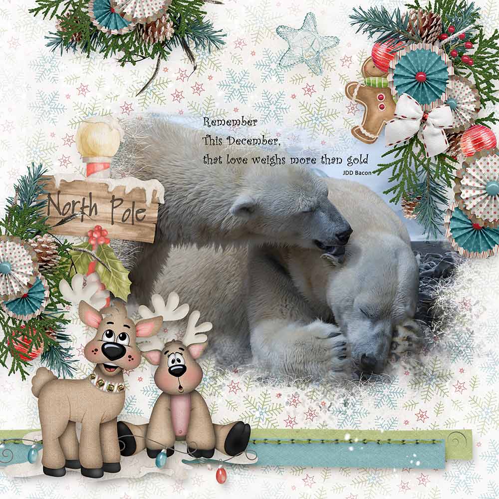 This is Me December by Karen Schulz Designs Digital Art Layout 02 by Norma