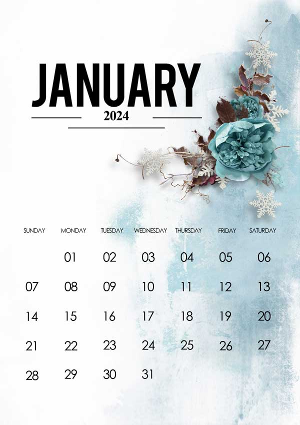 Digital Scrapbooking Kits, 2024 calendar QP-generic-(MSG), Calendars,  Craftable - Printables, Planner - Journaling