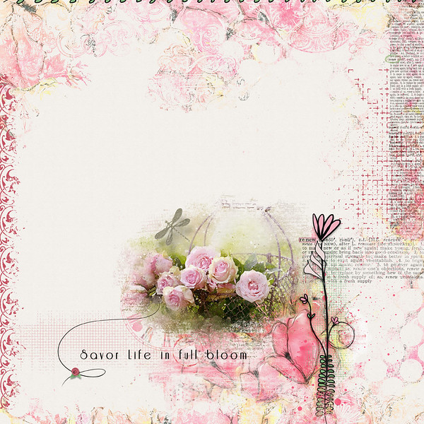 Time to Renew by Vicki Robinson Sample Layout 22