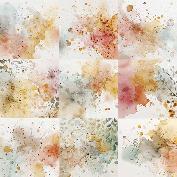 A Pocket Full Of Acorns Digital Art Artistic Papers by Daydream Designs