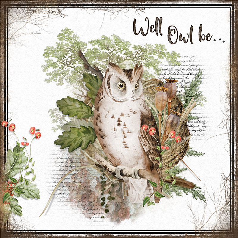 Owl Be Seeing You by Lynne Anzelc Designs