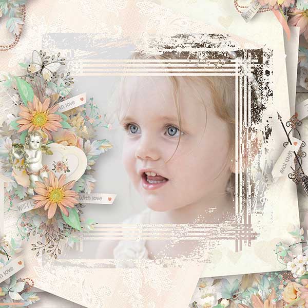 With Love by MLDesign Digital Art Layout 01
