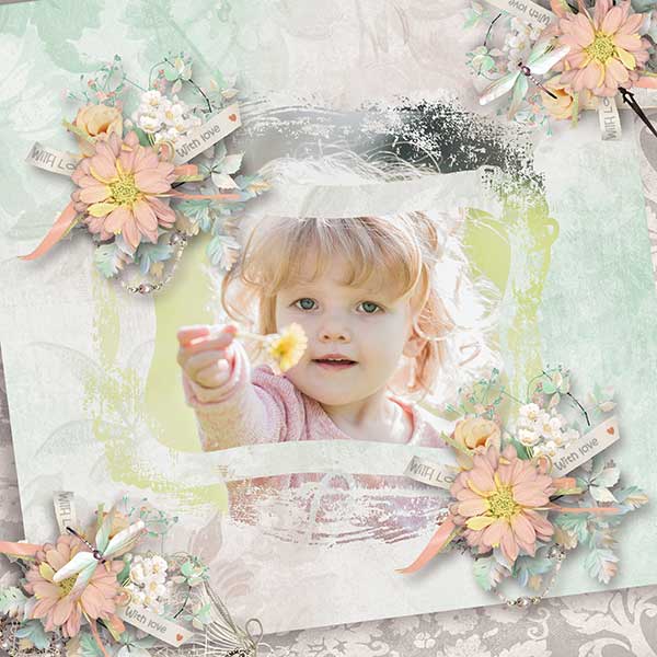 With Love by MLDesign Digital Art Layout 04