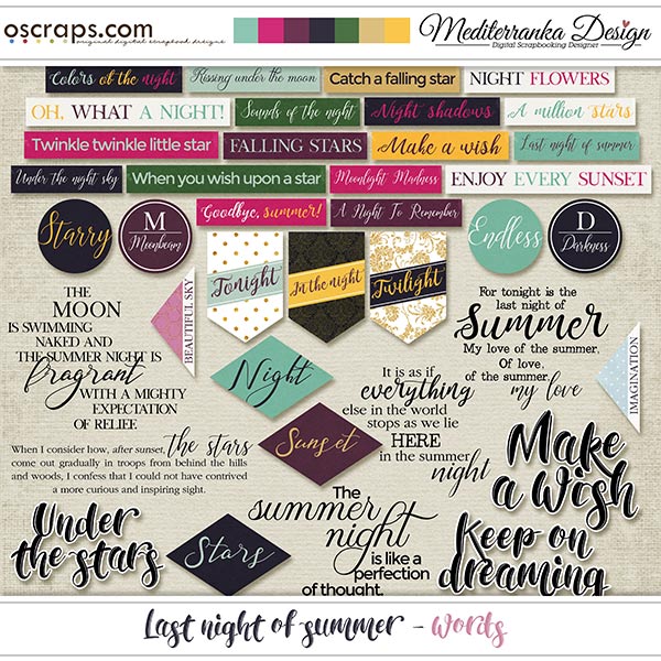 New Digital Scrapbooking Supplies Each Week at Oscraps