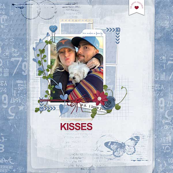 Digital Scrapbook Elements, Put A Little Love In It Stamps, Vicki  Robinson