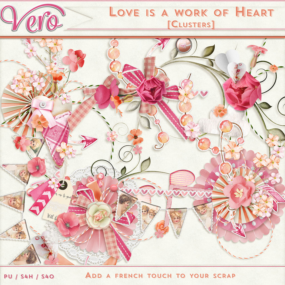 Love Is A Work of Heart by Vero Clusters