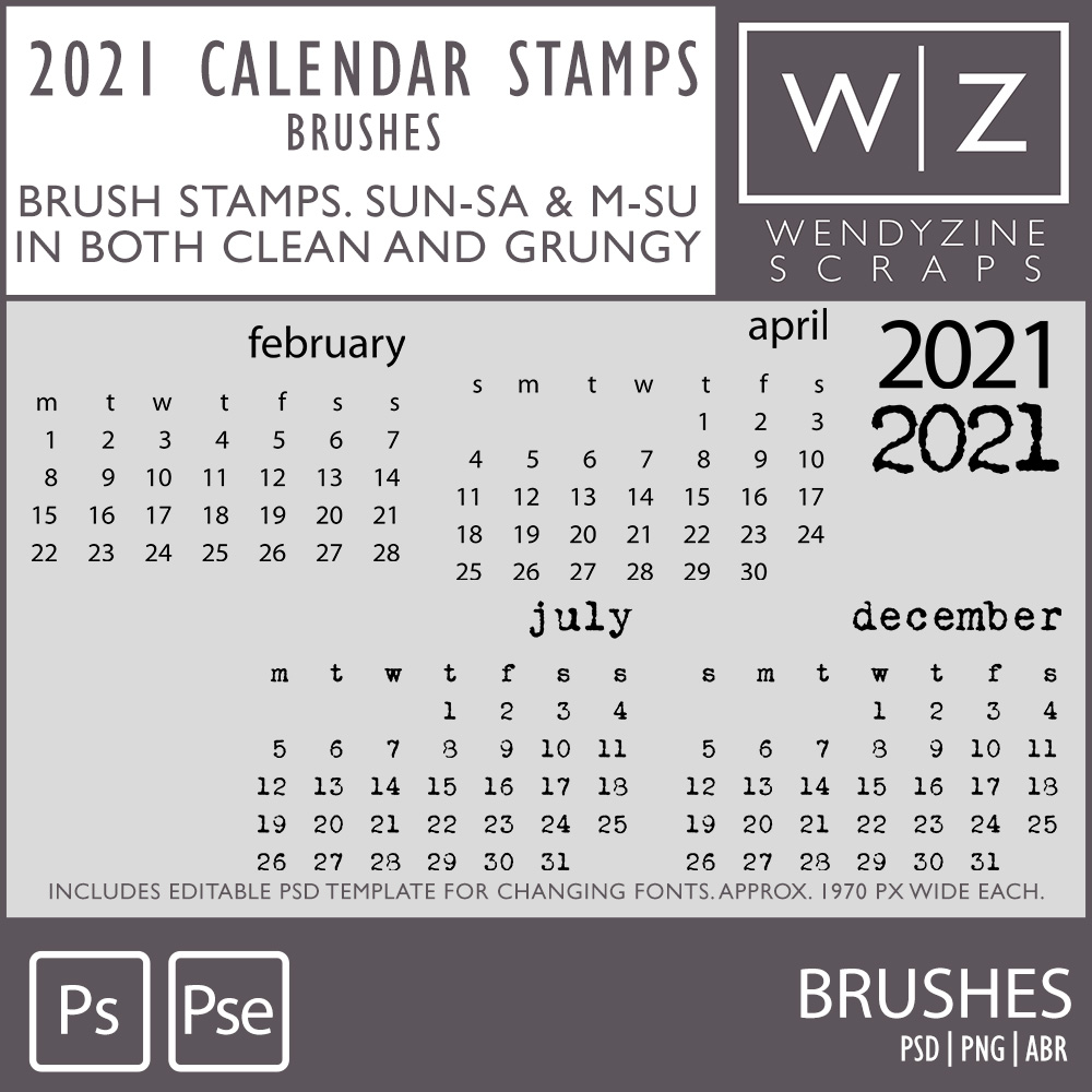 Oscraps Com Digital Scrapbook Store Scrapbooking Art All New Templates 2021 Calendar Stamps V1 stamp show steve 2021 calendar