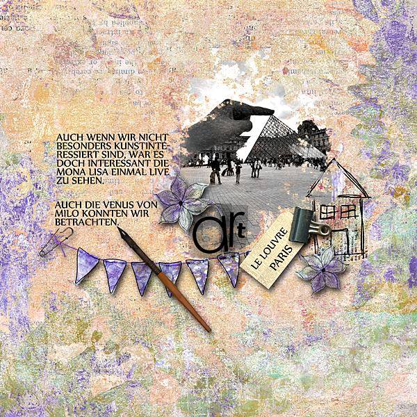 Art for the Soul by Vicki Robinson Sample Layout 3