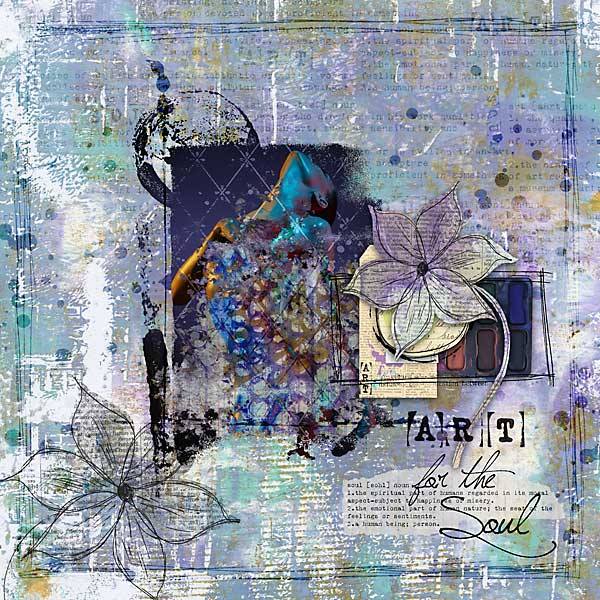 Art for the Soul by Vicki Robinson Sample Layout 13