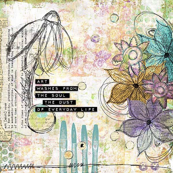 Art for the Soul by Vicki Robinson Sample Layout 14