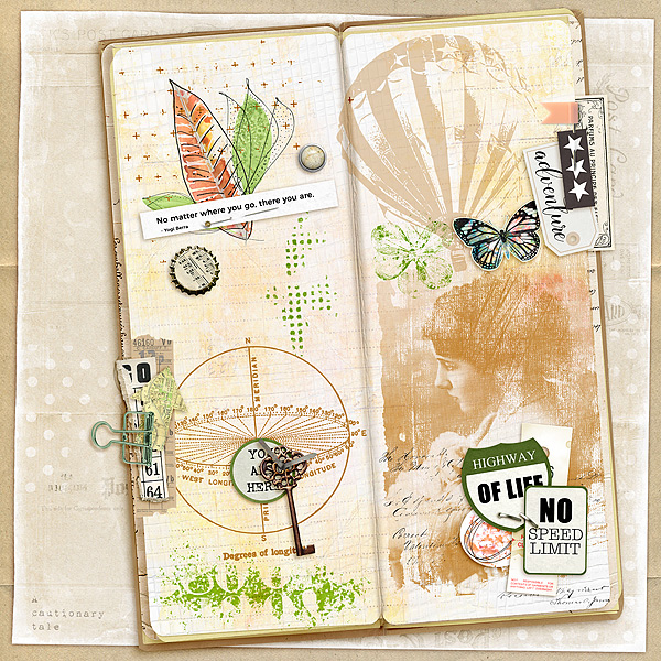 Artful Expressions 02 by Vicki Robinson Layout 01 by AZK