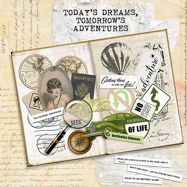 Artful Expressions 02 by Vicki Robinson Layout 01 by BrightEyes