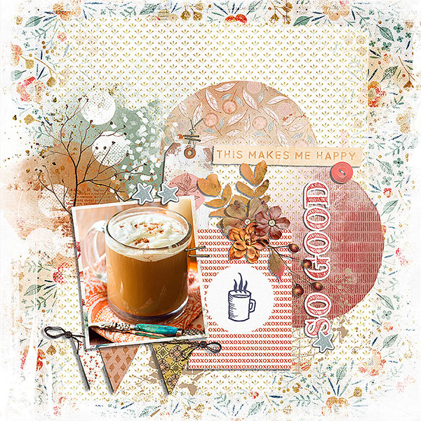 I love this coffee scrapbooking kit. It's so cute. #ad #scrapbooking # scrapbook #downloadable #printable # #find…
