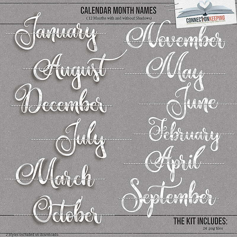 digital-scrapbook-pack-calendar-monthly-titles-by-connection-keeping