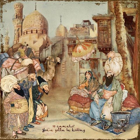 Arabian Nights by Lynne Anzelc Designs
