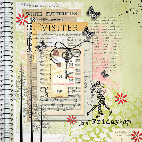 Junque Journal 03 Sample Layout 01
