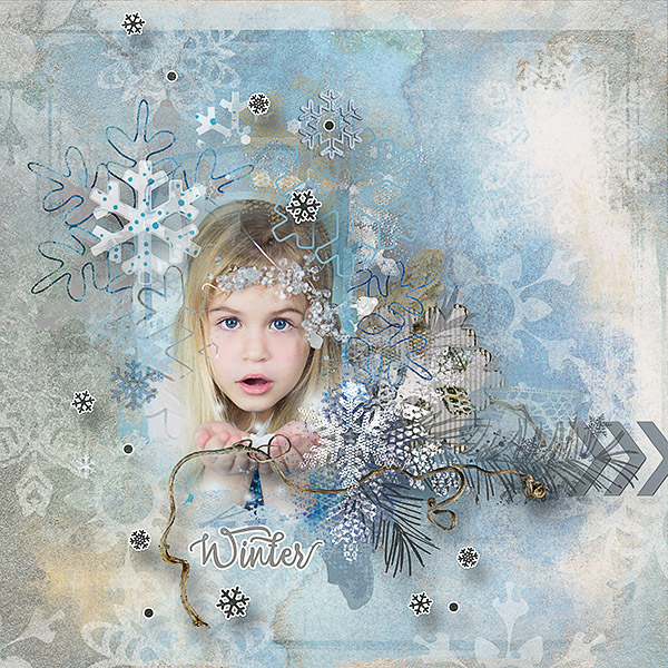 Frosty Winter Kit & Alpha by et designs