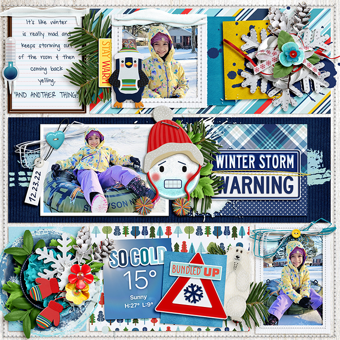 Digital Scrapbook Pack, Vintage Christmas Pattern Papers by Lilach Oren