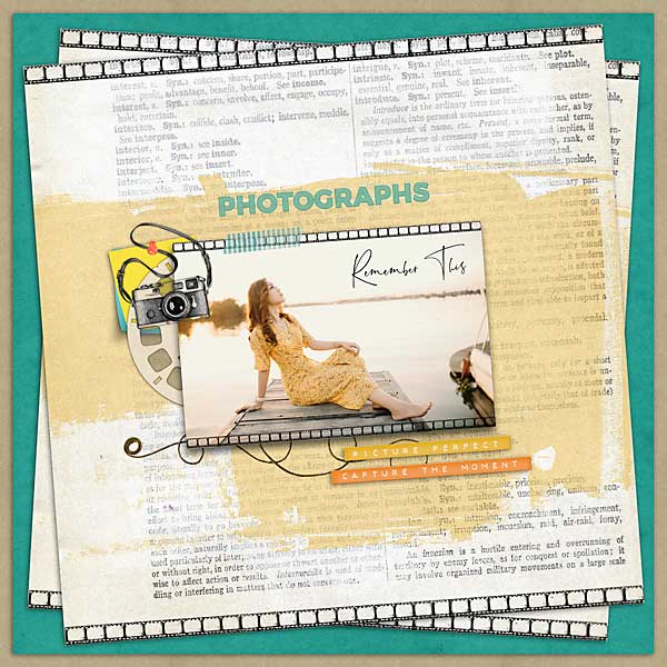 Picture This by Vicki Robinson Digital Art Layout 9 by Jana