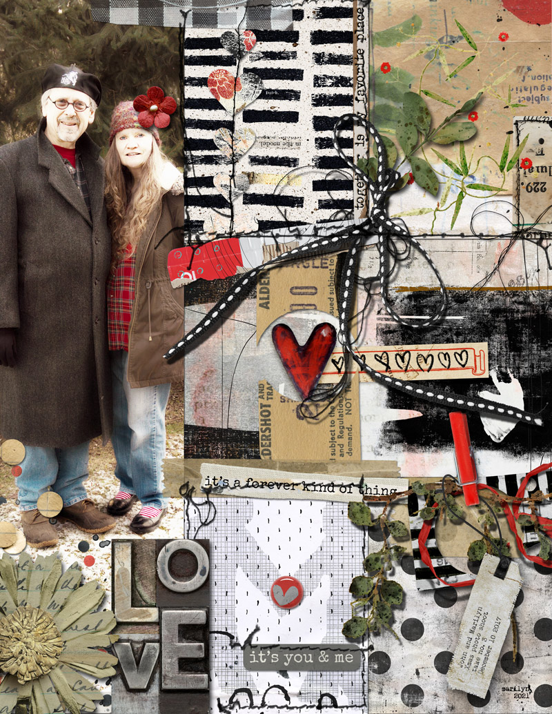 T is for Together by Rachel Jefferies & Studio Basic Digital Art Layout 08