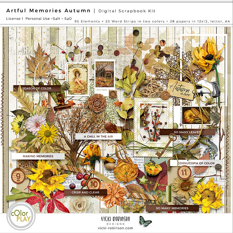 Digital Scrapbooking Kits, Here Comes The Sun Kit-(SNP), Girls, Nature,  Outdoors, Seasons - Summer, Vintage