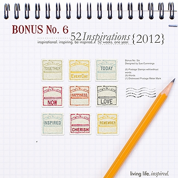 52 Inspirations :: 2012 Bonus No. 6