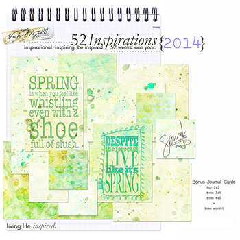 52 Inspirations 2014 - week 10 Bonus