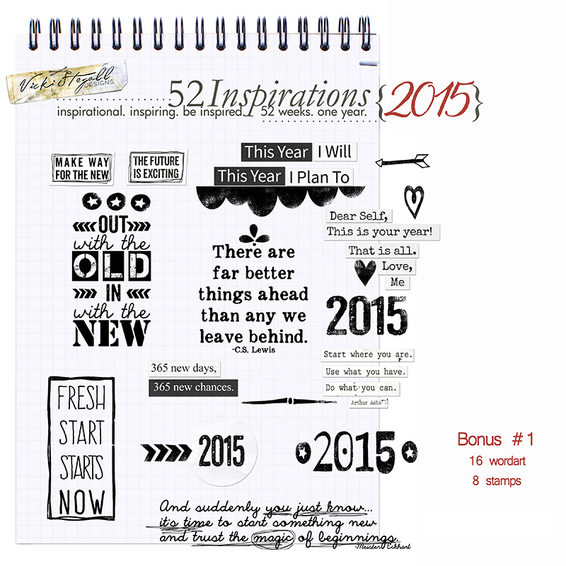 52 Inspirations 2015 - Bonus 1