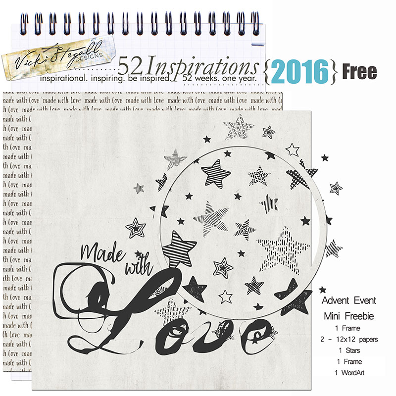 52 Inspirations 2016 - FREEBIE