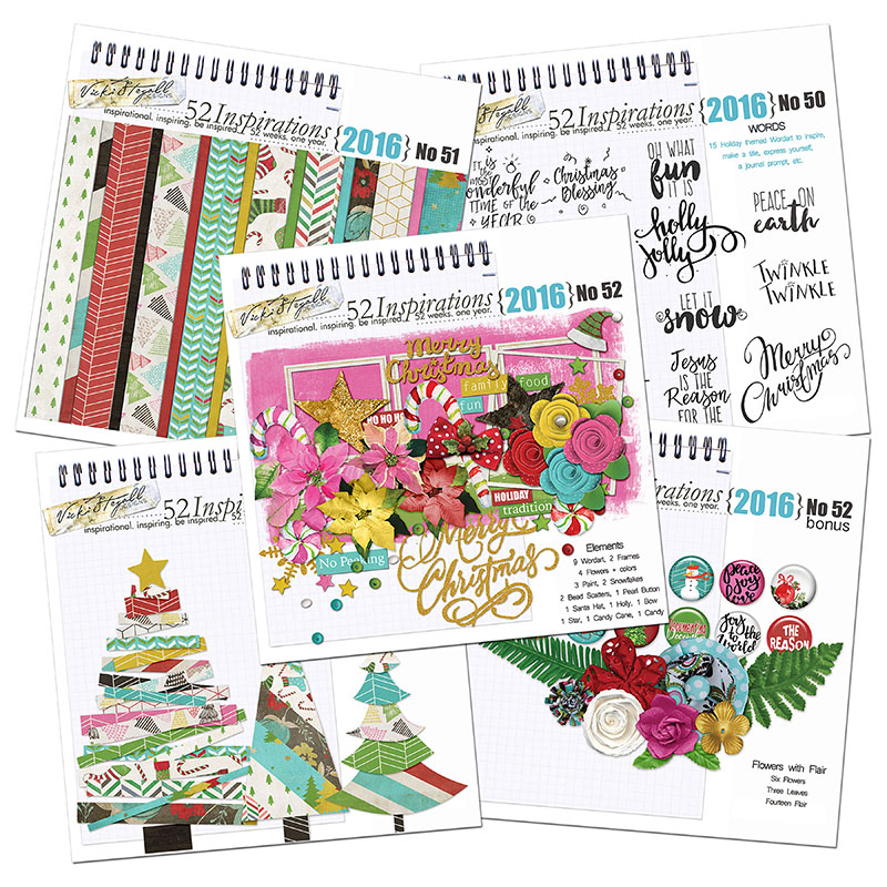 52 Inspirations 2016 - Christmas Bundle