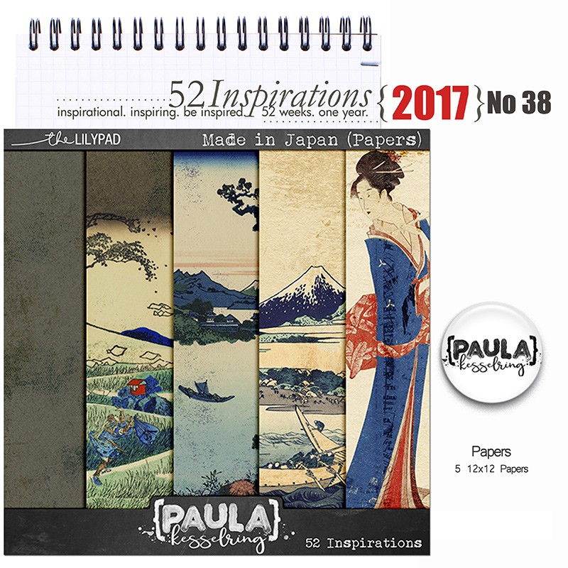 52 Inspirations 2017 No 38 Made in Japan Papers by Paula Kesselring