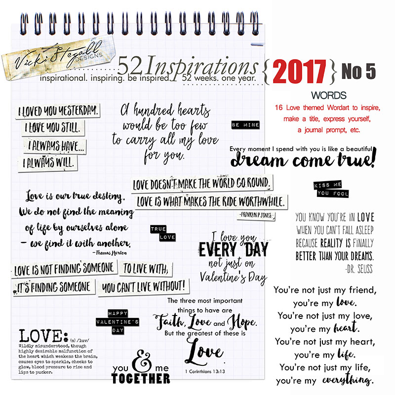 52 Inspirations 2017 No 05  Valentine Word Art by Vicki Stegall