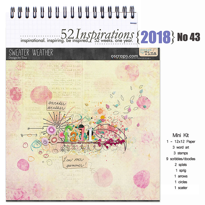 52 Inspirations 2018 -  No 43 by Design by Tina