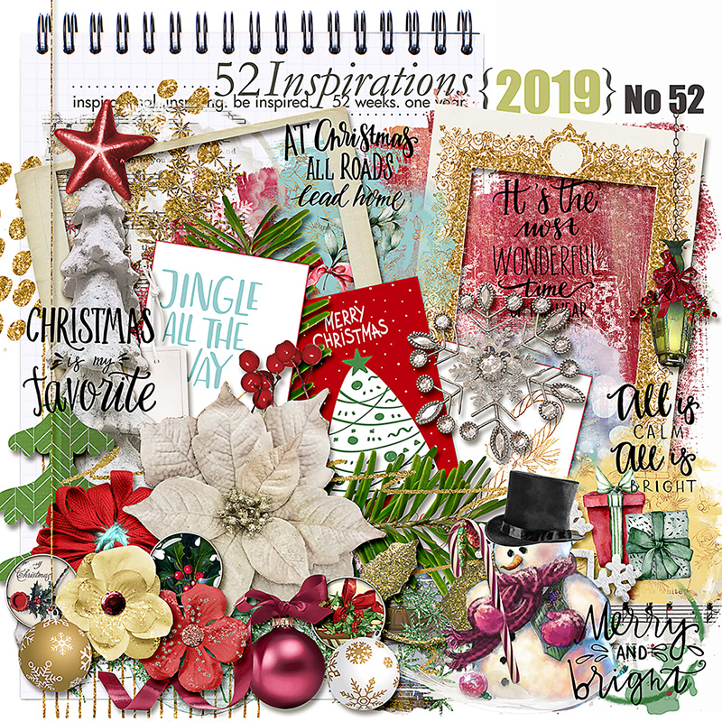 52 Inspirations 2019 No 52 Christmas Inspired Elements