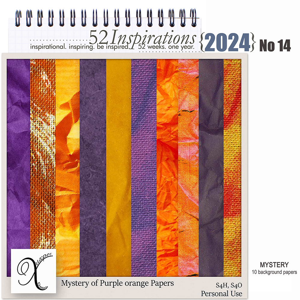 52 Inspirations 2024 No 14 by Xuxper designs
