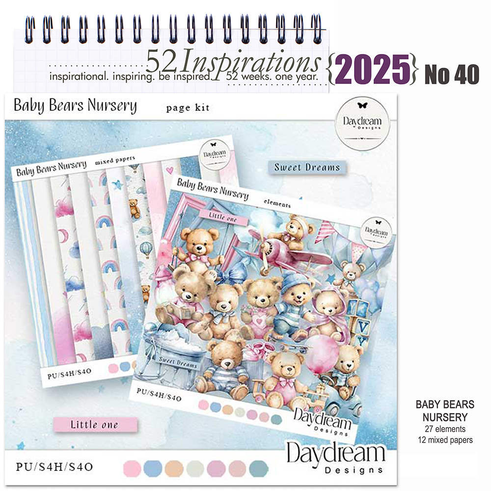 52 Inspirations 2025 no 40 Baby Bear Nursery by Daydream Designs