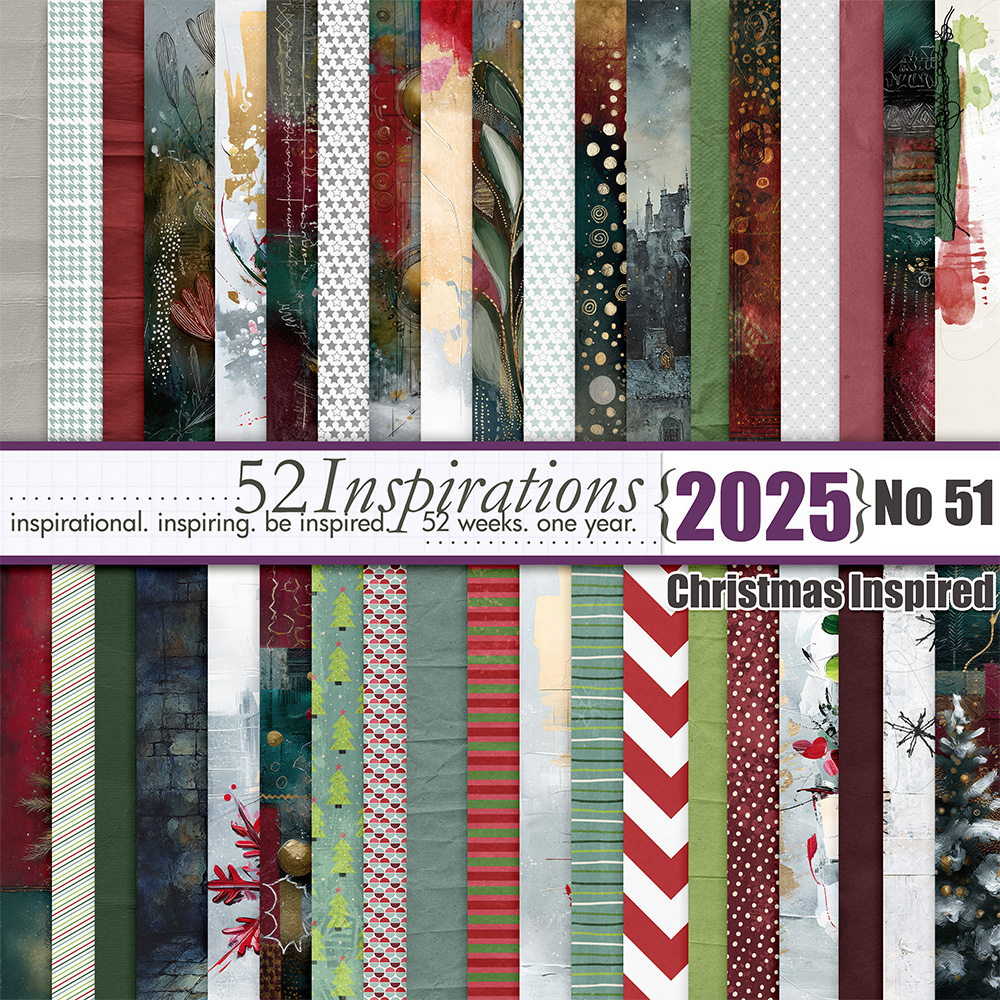 52 Inspirations 2025 No 51 Christmas Inspired Papers
