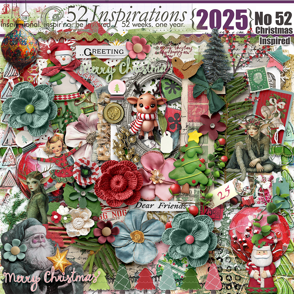 52 Inspirations 2025 No 52 Christmas Inspired Elements