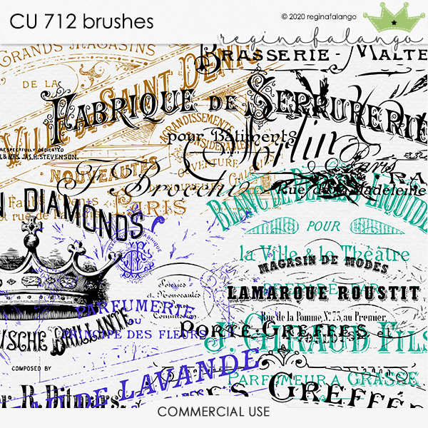 CU 712 BRUSHES 